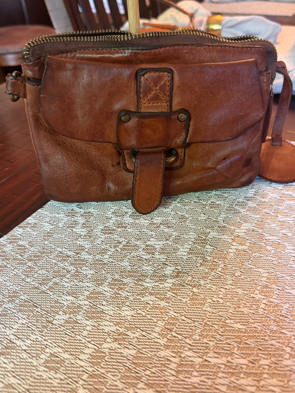 Harbor 2nd convertible leather bag *Flawed